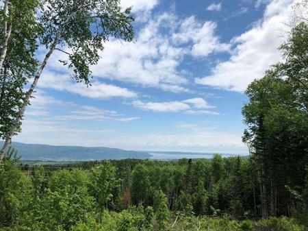 Terrain a vendre Baie St-Paul