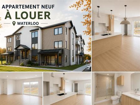 ✨ Logements neufs 5 ½ haut de gamme à louer à partir de 1595$ ✨ **PROMOTION 1ER MOIS GRATUIT**