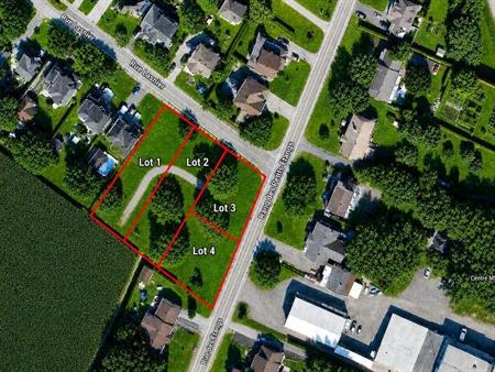 Terrains a Vendre St-Hyacinthe / La Présentation rue Lasnier
