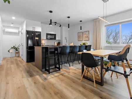 Condo 5 1/2 moderne et lumineux