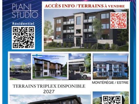 TERRAINS À VENDRE