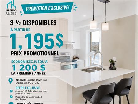 MAGNIFIQUE 3½ | CONSTRUCTION NEUVE