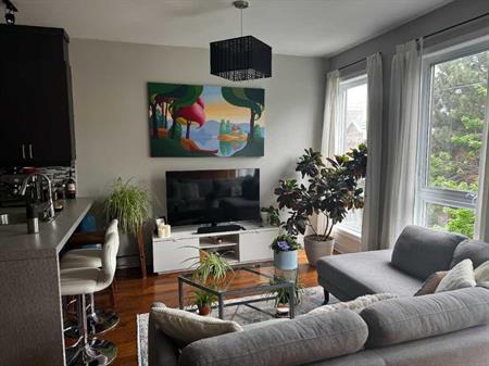 Superbe 4 ½ lumineux avec terrasse privée sur le toit – disponible 1er juillet