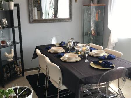 ** TRÈS GRAND 4 1/2 *** 1 er ÉTAGE *** MODERNE ** A 5 MINUTES À PIED CÉGEP OU MÉTRO MONTMORENCY ++ BALCON ET PORTE PATIO +À V
