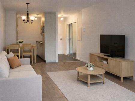 GRAND 3 1/2,ENTIEREMENT RÉNOVÉ,LAVEUSE-SECH. 1265$/MOIS TOUT INCLUS! AOÛT