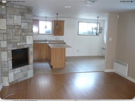 Grand appartement 3 1/2 à louer dans secteur recherché Havre-du-Lac à Terrebonne