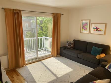 Ahuntsic – Logement 2 chambres près de l’Hôpital Fleury et des écoles