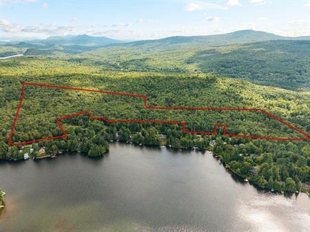 3 Terrains à vendre Lac Libby / 2 Terrains sur le lac