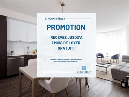 1 Bedroom - 5885 Cavendish Boulevard, Montréal