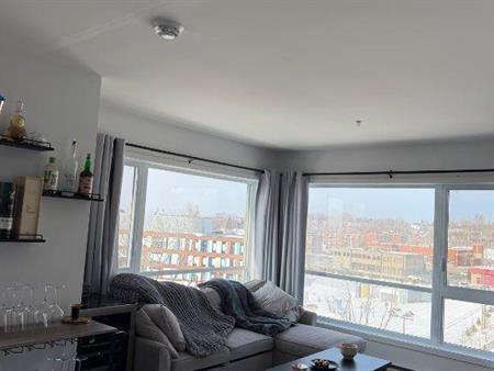Cessation de bail penthouse 6e étage et dernier 4 1/2 + bureau