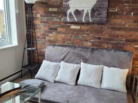 Beau 3,5 frais peinturer avec terrasse sur le toit