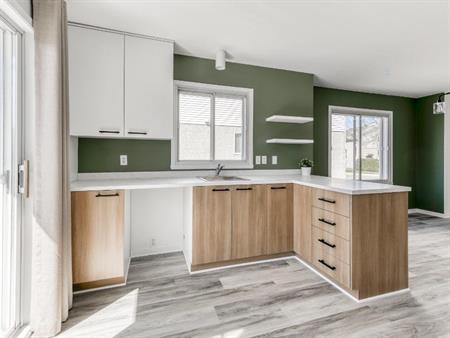 MAGNIFIQUE 4 1/2 RÉNOVÉ AU COMPLET À SAINTE-THÉRÈSE