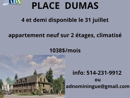 4 et demi à prix abordable à Nominingue