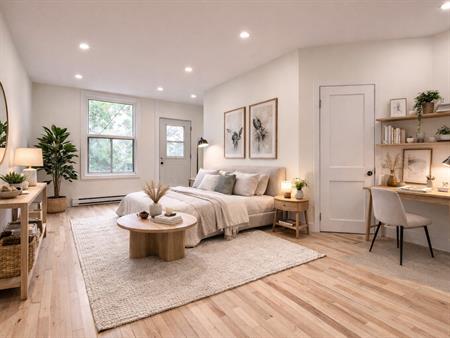 Studio Rénové Et Lumineux – Disponible M