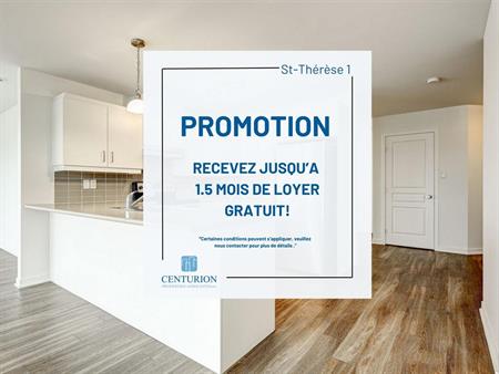 1 Bedroom Penthouse - 290 Place Claude-Dagenais, Sainte-Thérèse