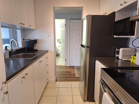 Appartement de 1 chambre et 1 salle de bain