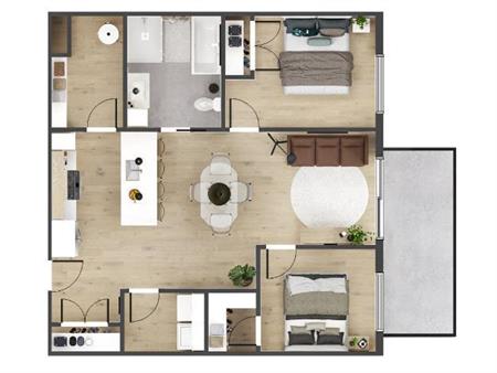 4 1/2 - Saint-Hyacinthe - 1 575 $/mois