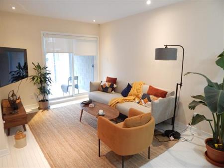 Magnifique condo meublé de 2 chambres au cœur du Plateau