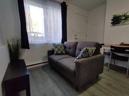 Jolis studios avec chambre fermée à Rosemont, quartier très agréable