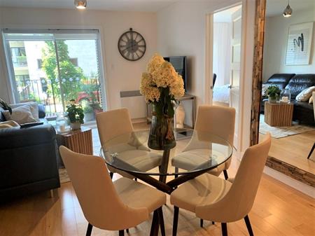 Magnifique condo rénové 4½ de 750 pi² face au parc Père-Marquette, Rosemont Petite Patrie. Dispo 15 juillet.