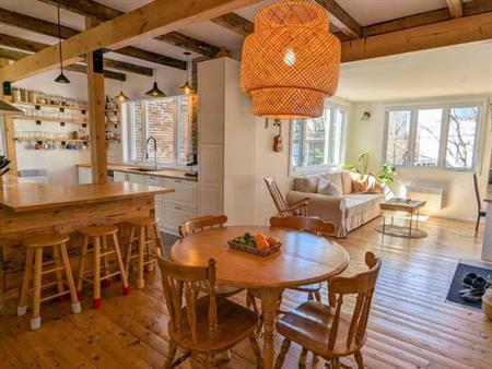 ✨ Magnifique 4 ½ lumineux et chaleureux dans le Vieux-Limoilou