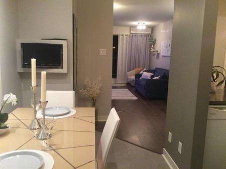 Condo 31/2 à louer MAGOG, TT INCLUS, REZ-D-Ch, meublé, équipé