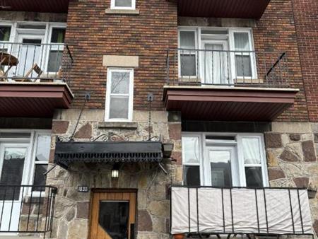 3 1/2 - Montréal (Le Plateau Mont-Royal) - 1 500 $/mois