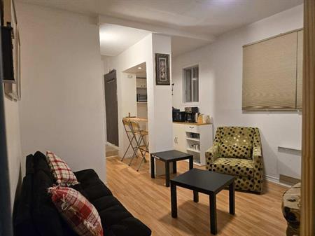 Grand 41/2 Meublé - 2 Chambres 2 SDB. Très Lumineux Long Term