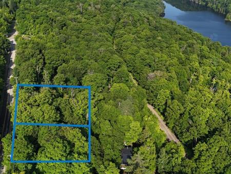 AUBAINE 2 terrains pour le prix d'un LAURENTIDES Saint-Adolphe-d'Howard à vendre