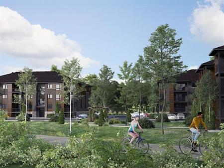 4 1/2 lumineux au 2e étage sur la 116 ave à Lafontaine