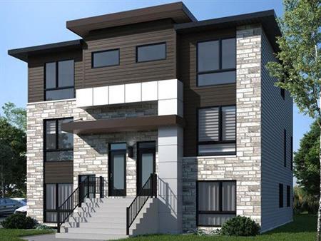MAGNIFIQUE CONDO DE LUXE 5½ SUR 2 ÉTAGES À LOUER – CONSTRUCTION RÉCENTE (2021) – AUCUN VOISIN À L'ARRIÈRE