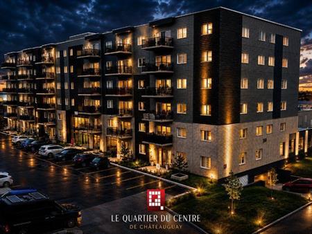 5 ½ style Condo avec Piscine & Gym – Châteauguay