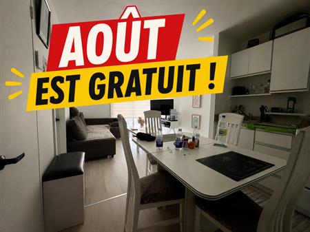 3 1/2 Semi-Meublé-Beauport-AOÛT GRATUIT