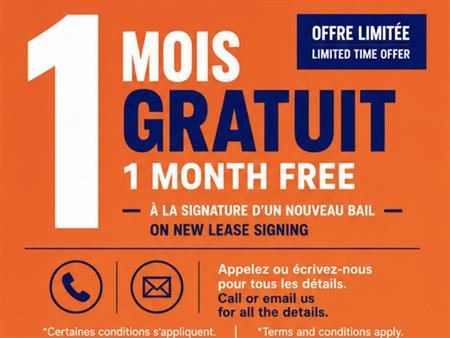 Studio (2.5) - 4035-4055 Rue Lanouette, Verdun