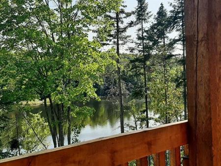 Lot a bois avec lac et fort potentiel acéricole