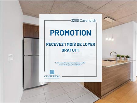 Large 1 Bedroom - 3280 Cavendish Boulevard, Montréal