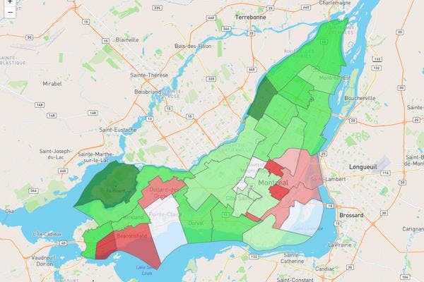 La page des statistiques d'Appartogo